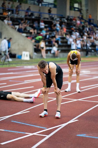 Artur Beimler (SC DHfK Leipzig e.V.) ueber 1500m am 03.06.2022 waehrend der Sparkassen Gala in Regensburg